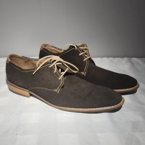 Steve Madden Dark Brown Suede Oxfords